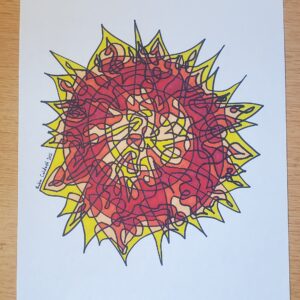 THE SUN!!!! -abstract 2021-