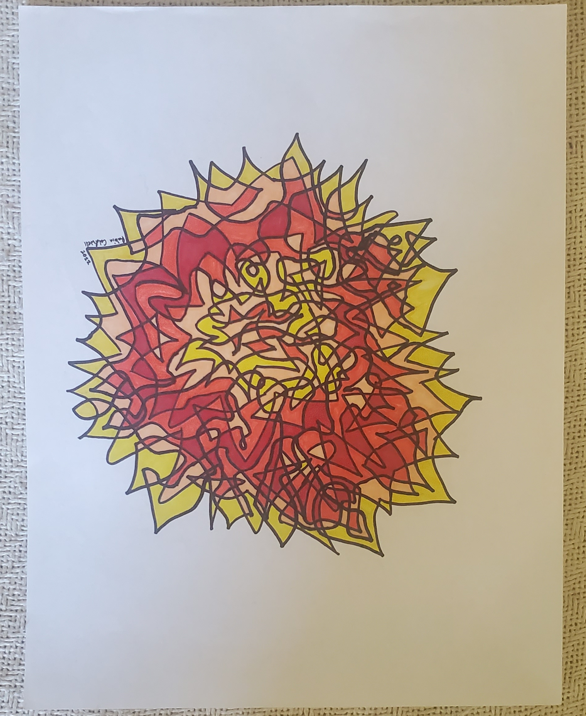 Sunburst!!! -abstract 2022-