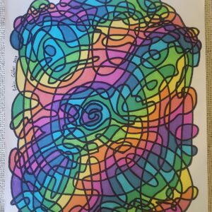 Retrofuturism -abstract 2023-