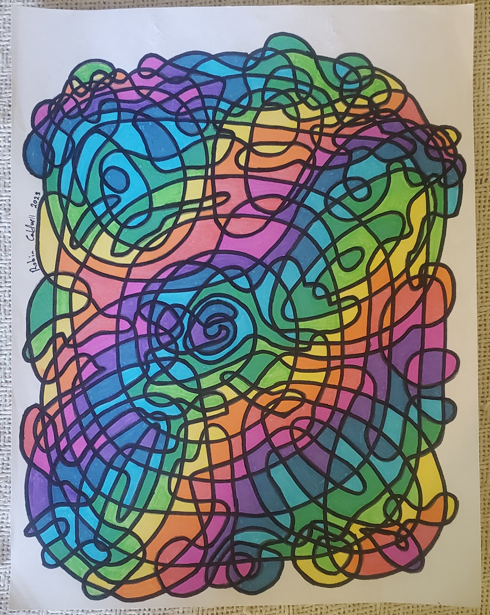 Retrofuturism -abstract 2023-